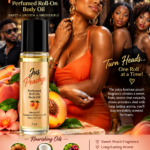 Jus Peachy Perfumed Body Oil Roll On